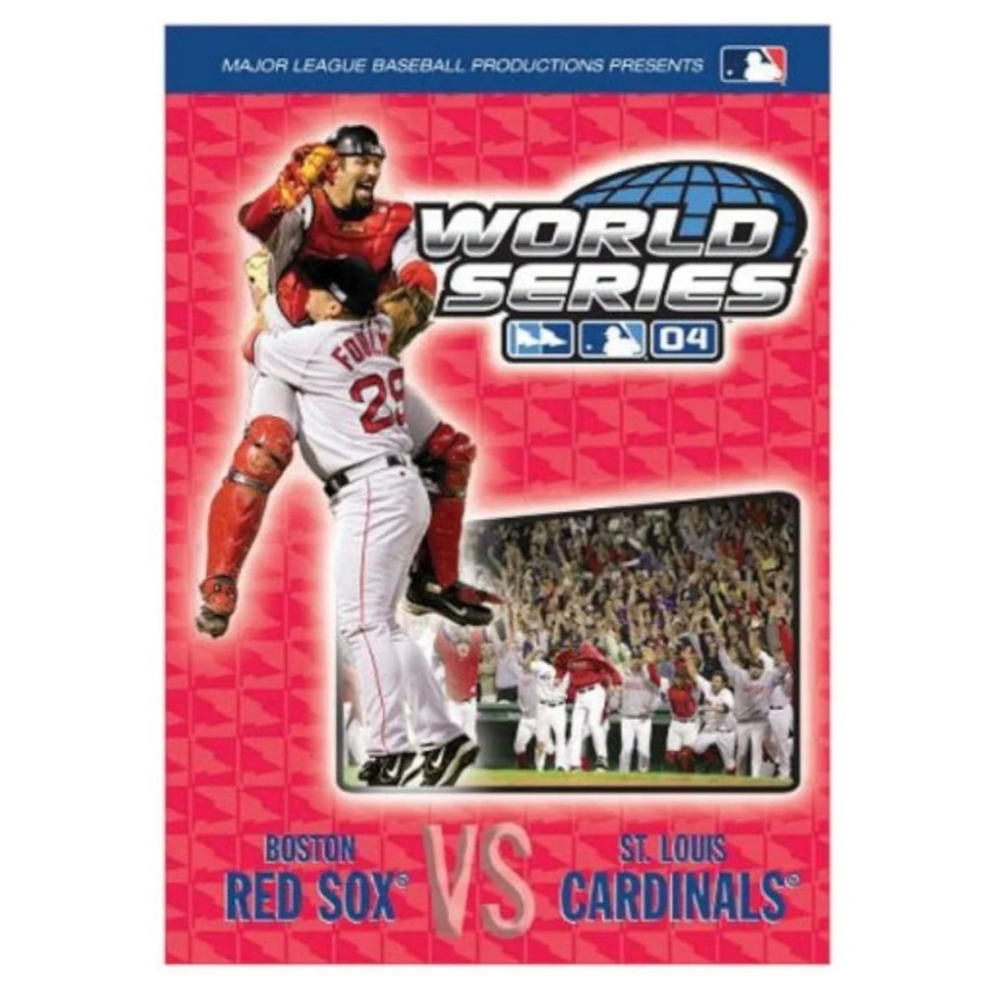 4 for $14 | MLB World Series 2004 DVD Boston Red Sox vs St. Louis Cardinals
